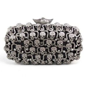 Digabi Skull Pattern Clutch